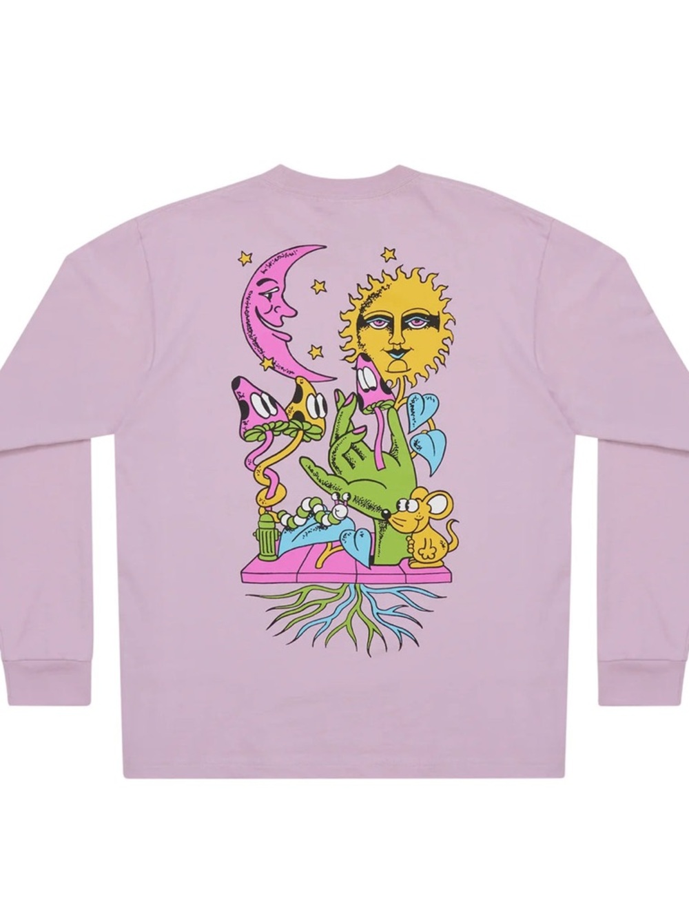 Only NY City Trip Long Sleeve T-Shirt - Faded Purple